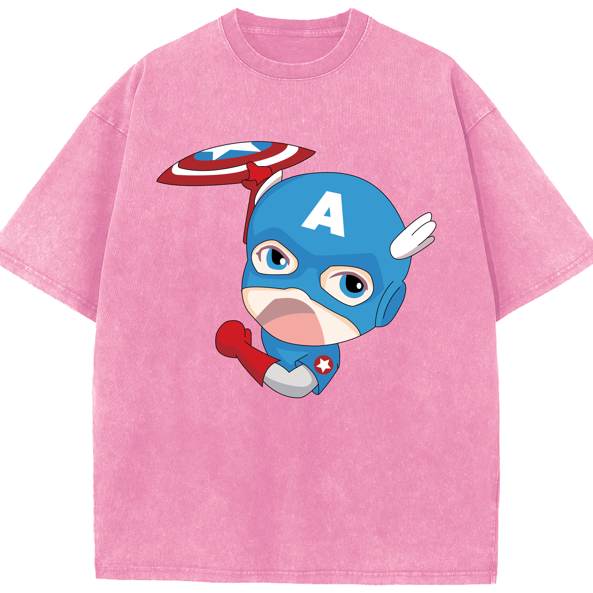 （画像用） アベンジャーズ The Avengers 綿100% ヴィンテージ風 半袖Tシャツ（フロントプリント）